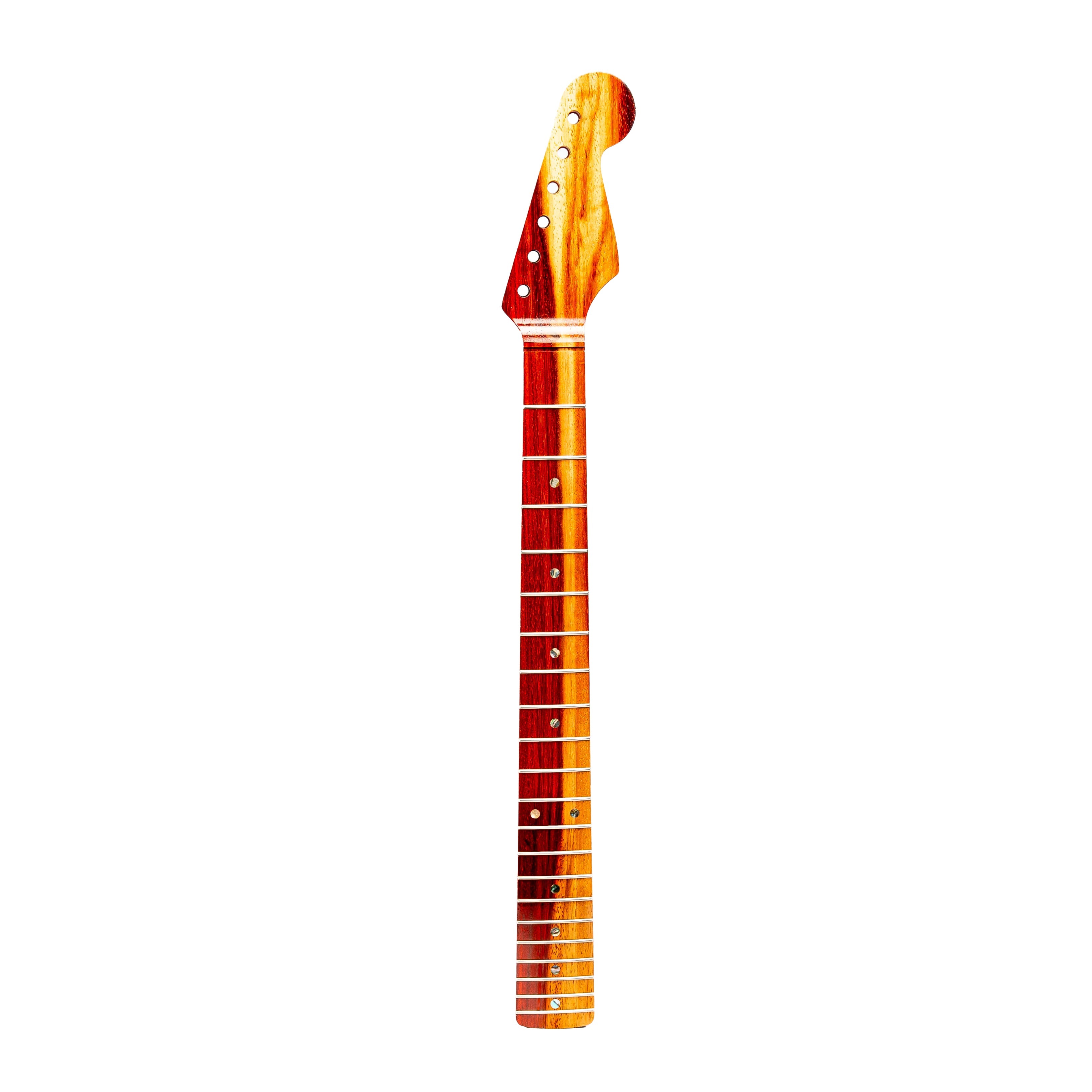 Allparts Select Unfinished AAA+ Roasted Flame Maple "Ultra-MOD" Neck for Strat - Licensed by Fender