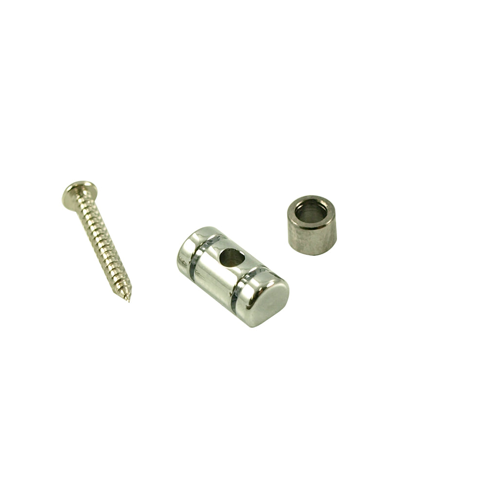 Barrel String Retainer - Chrome