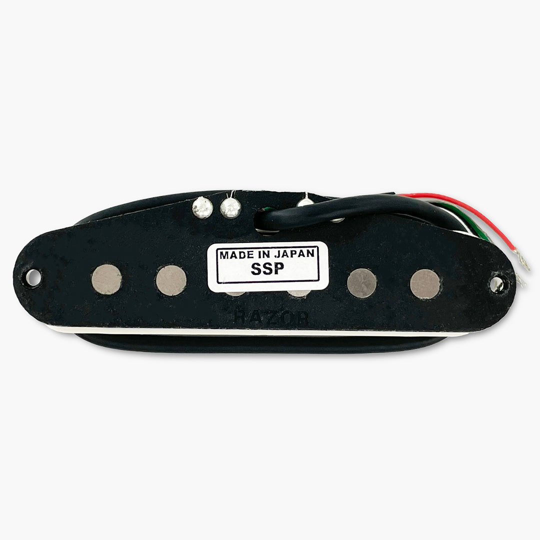 Razor Hihō Hidden Gem Single-Space Stacked Humbucking Pickup for Strat, White