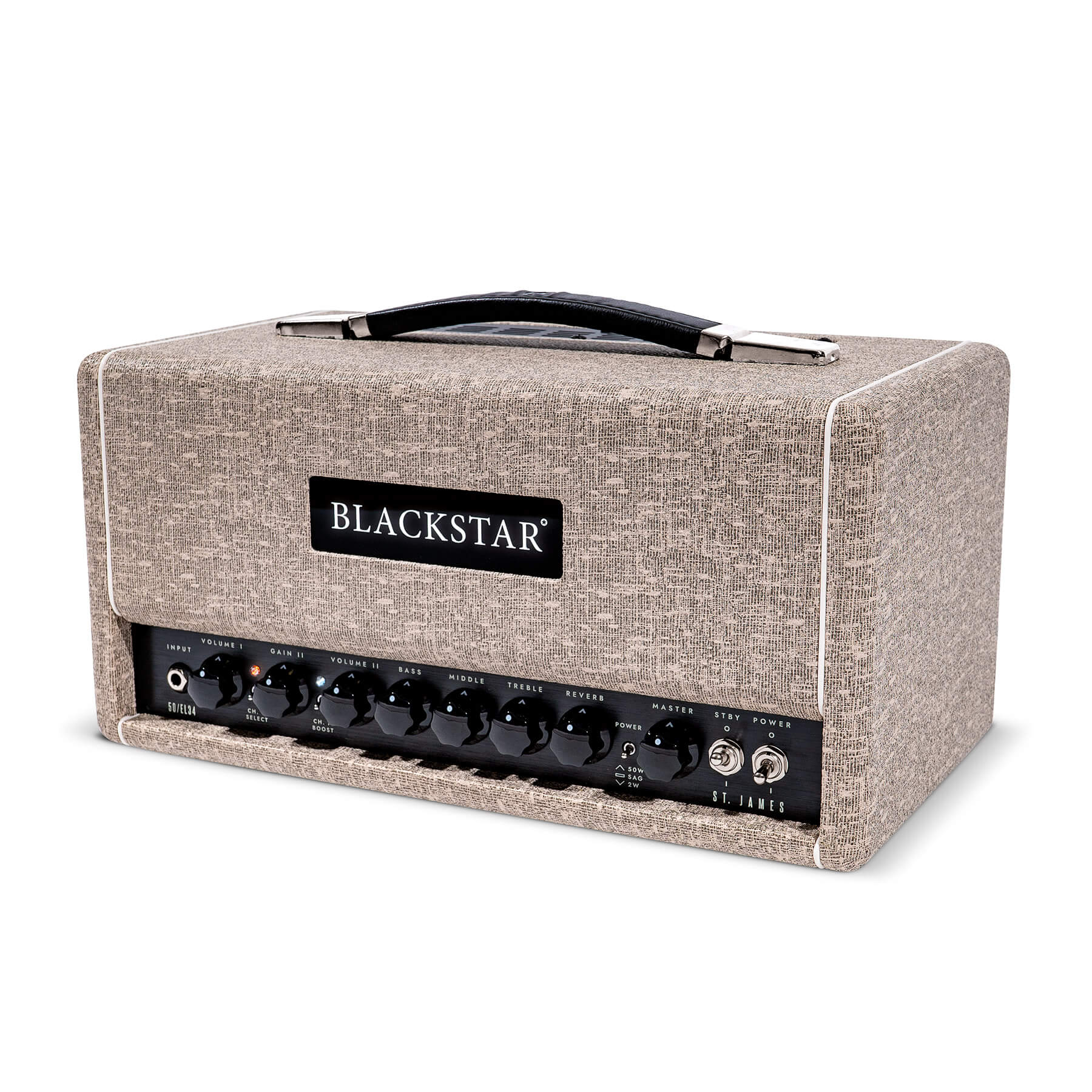 Blackstar St. James Jared James Nichols 50W EL34 Tube Guitar Amp Head