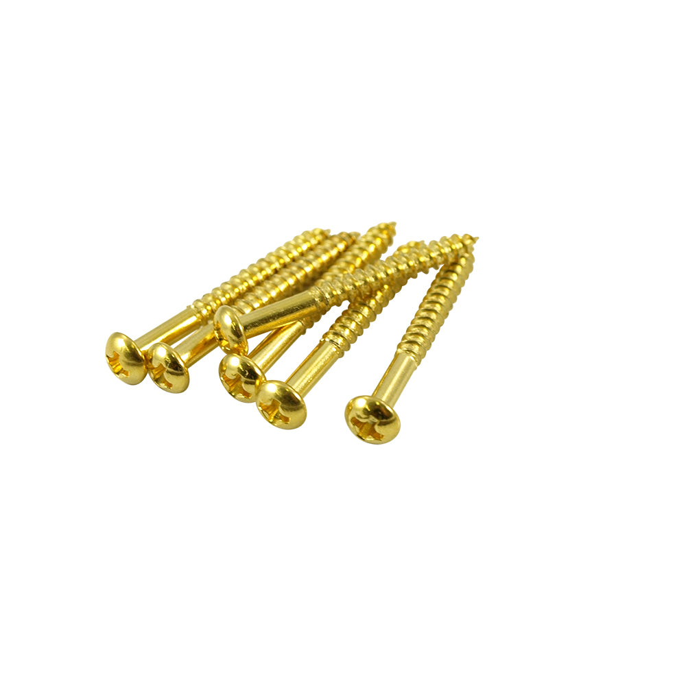 WD Mounting Screws For Vintage Tremolos Gold (50)