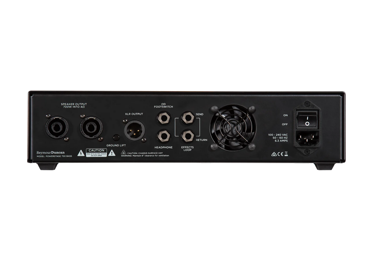 Seymour Duncan PowerStage 700 Bass Amplifier, 120V