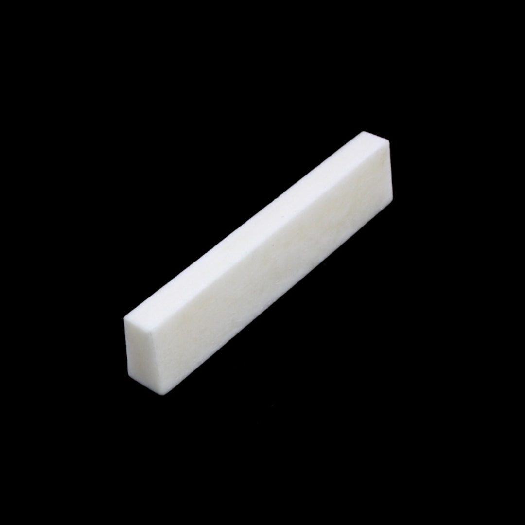 Unslotted Slant Cut Bone Nut Blank