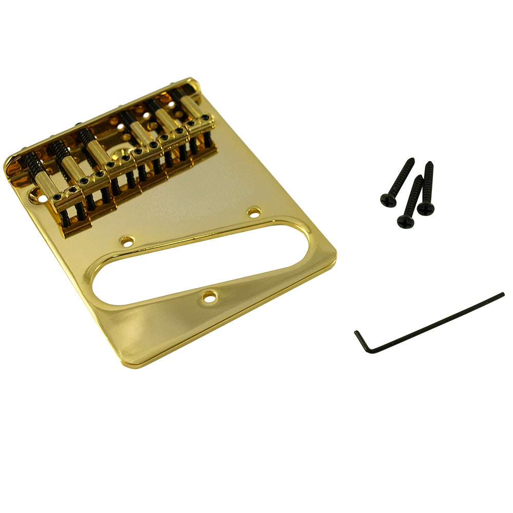 Top-Mount Bridge for Fender Tele - Gold