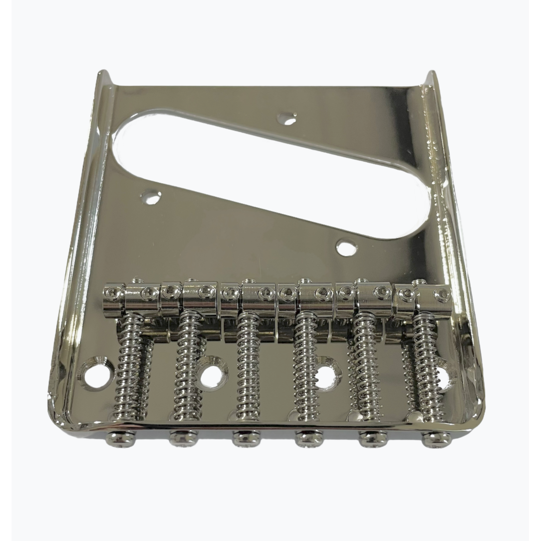 Vintage 6-Saddle Steel Bridge for Telecaster, Nickel