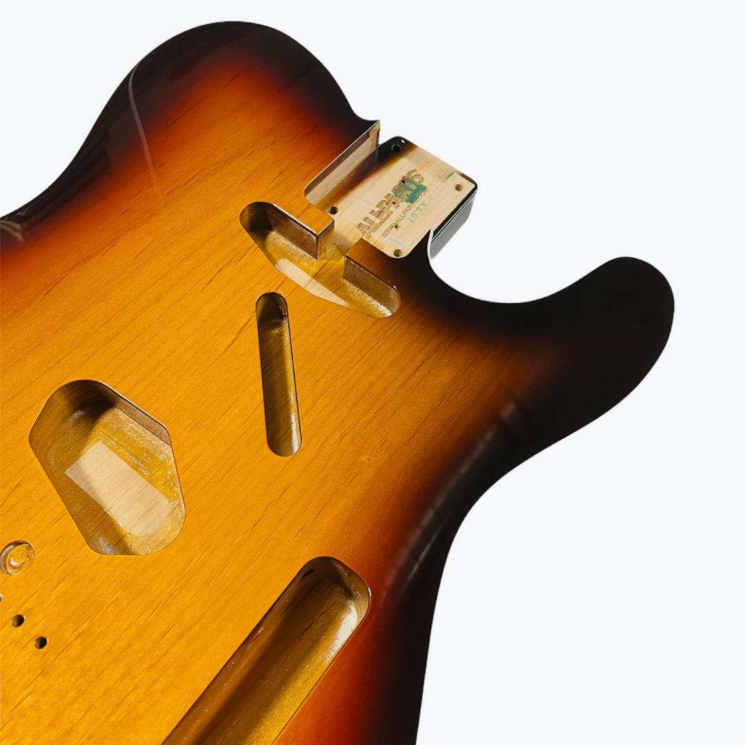 Tele Body, Alder, 3-Tone Sunburst