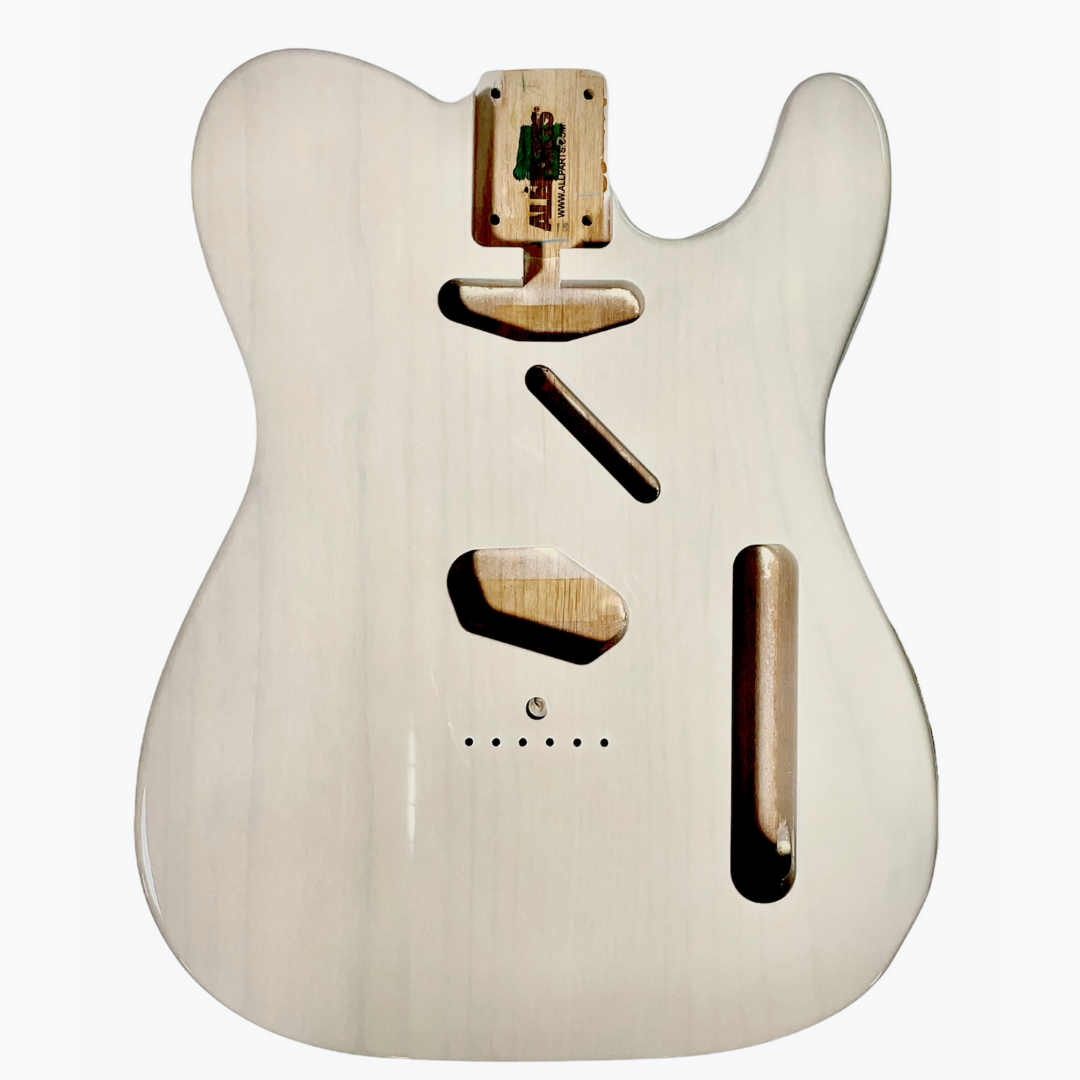Tele Body, Alder, White