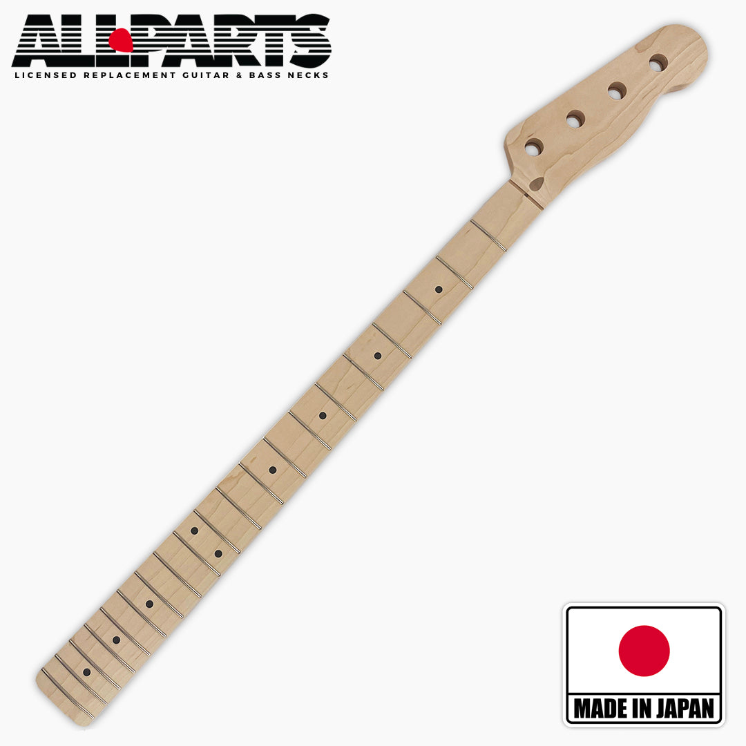 Tele Bass Neck, Maple, Unfinished