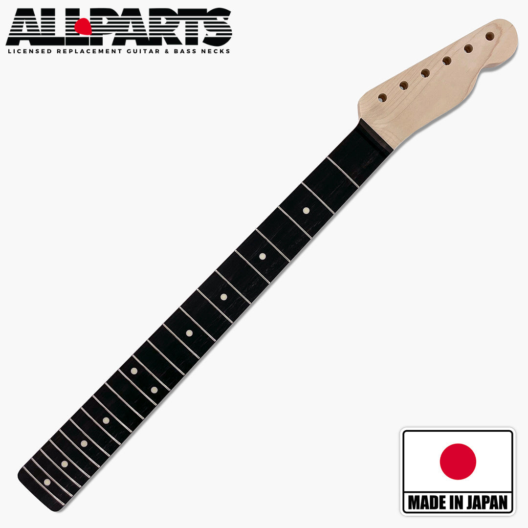Tele Neck, Maple, Ebony Fingerboard