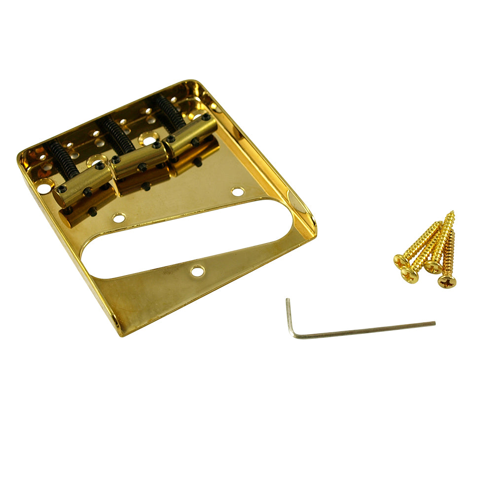 Vintage Intonated Bridge for Fender Tele - Gold