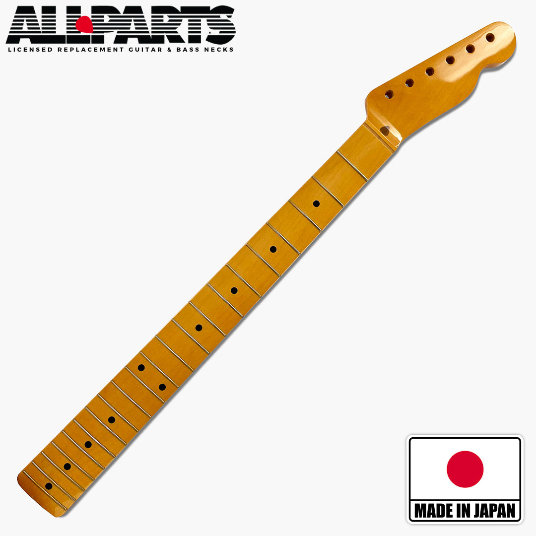 Tele Neck, Maple, C-Profile, Nitro Finish