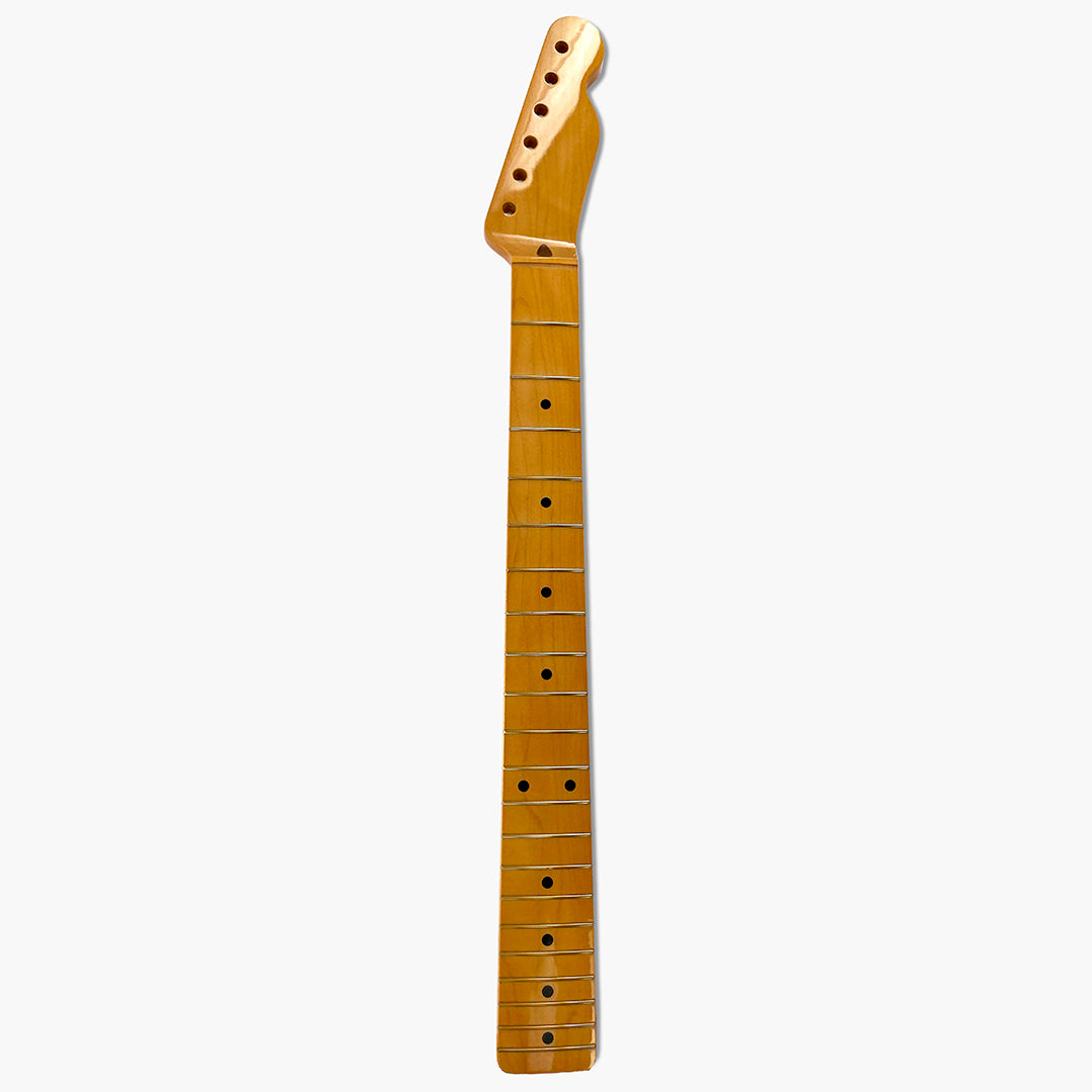 Tele Neck, Maple, Chunky C-Profile, Nitro Finish
