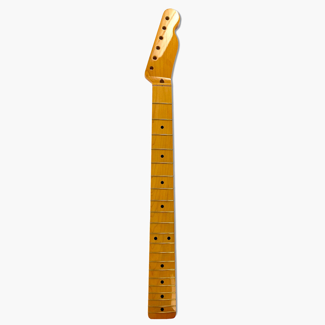 Tele Neck, Maple, V-Profile, Nitro Finish