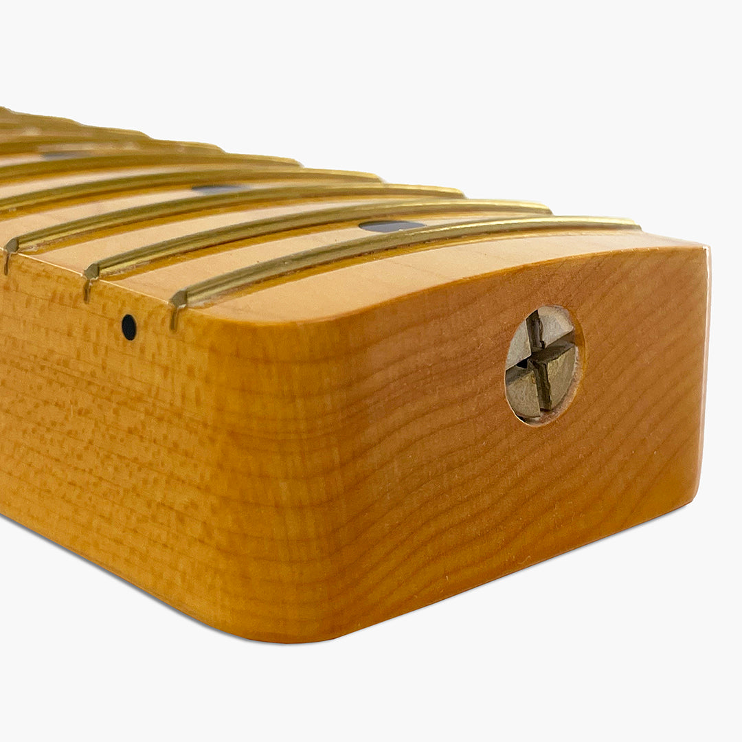 Tele Neck, Maple, V-Profile, Nitro Finish