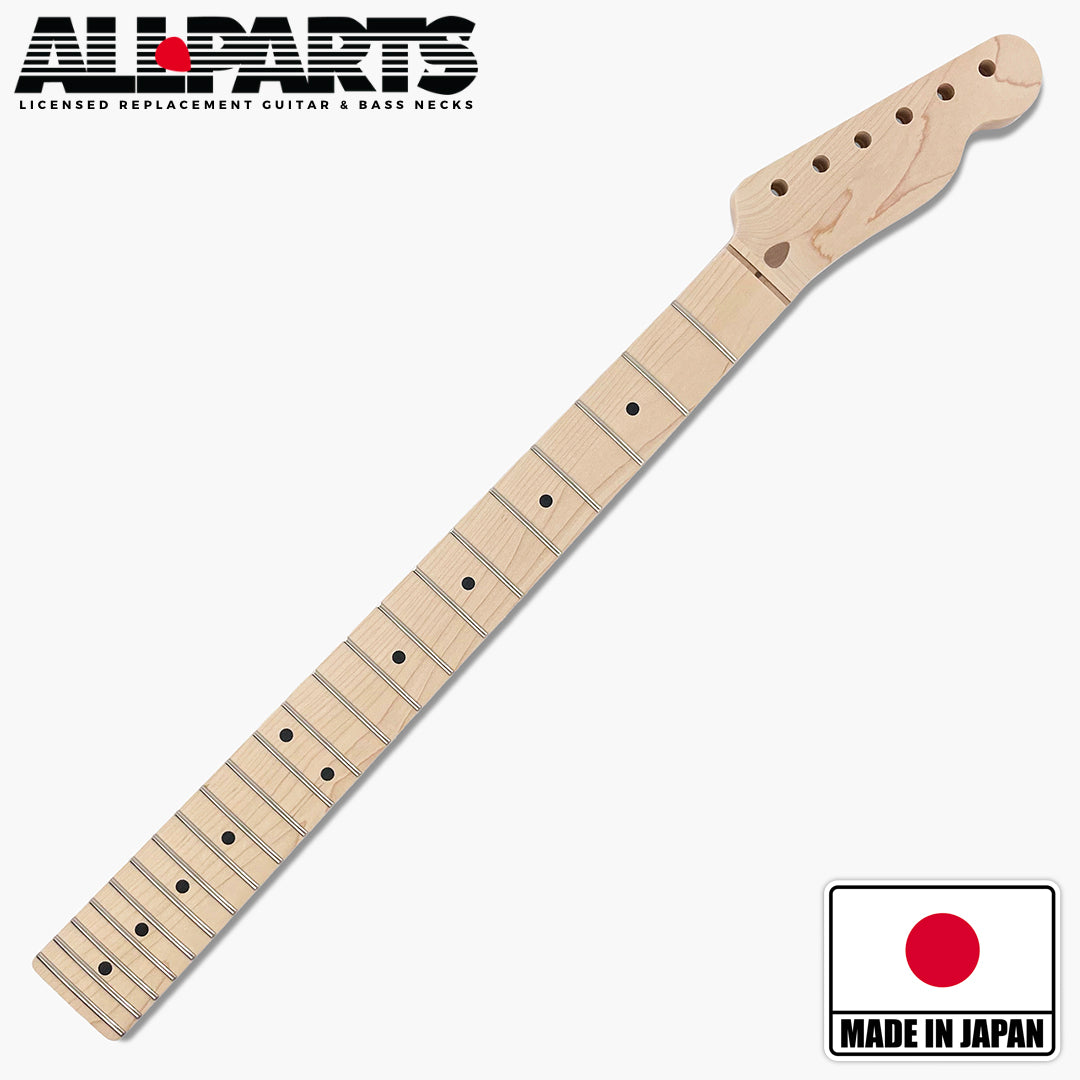 Tele Neck, Maple, 22 Frets, Unfinished