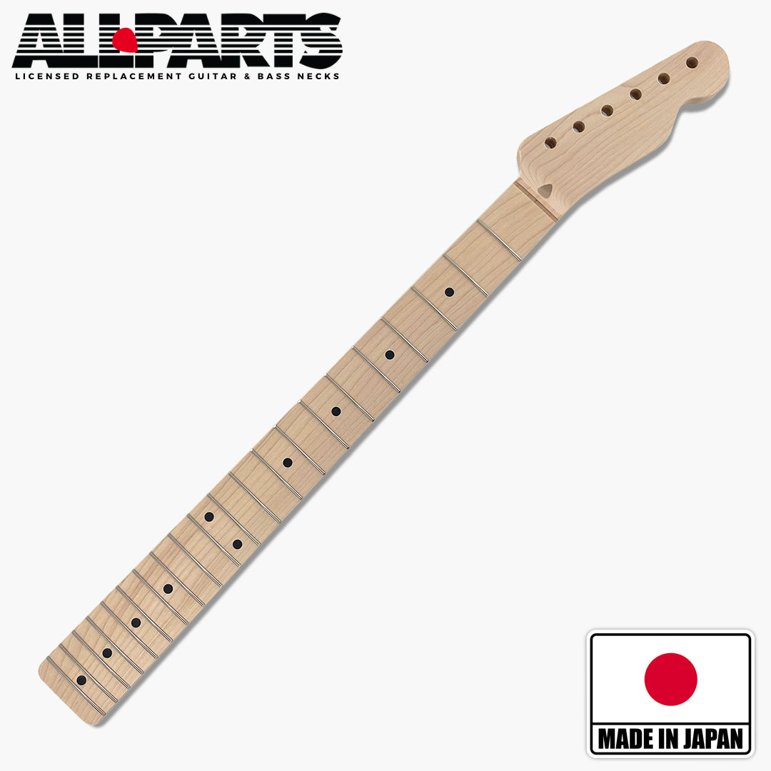 Tele Neck, Maple, C-Profile, Unfinished