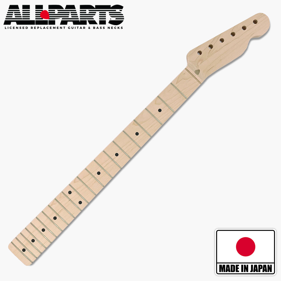 Tele Neck, Maple, Chunky C-Profile, Unfinished