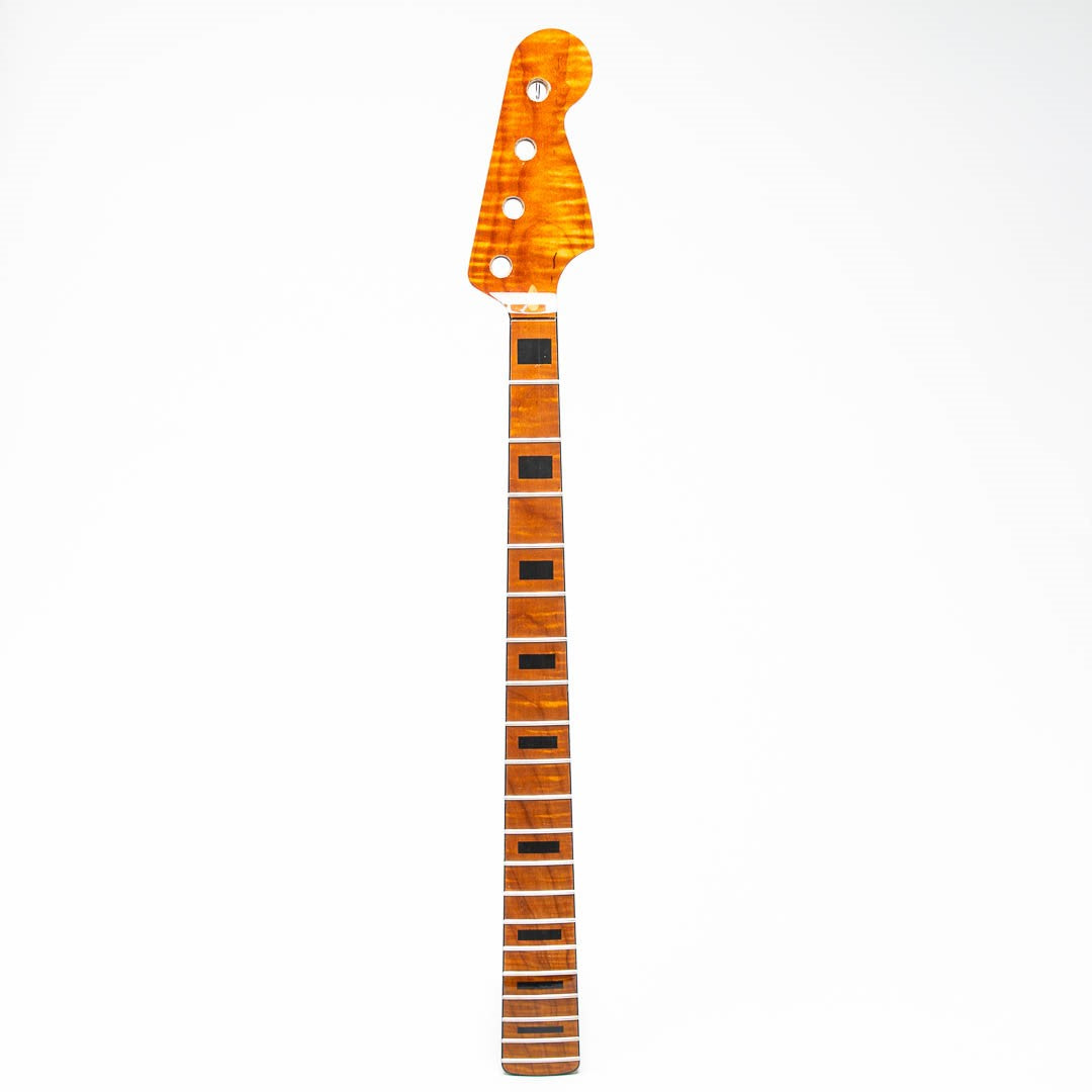 Allparts Select Tribute Series "Tom Sawyer" AAA+ Roasted Flame Maple Neck for Jazz Bass
