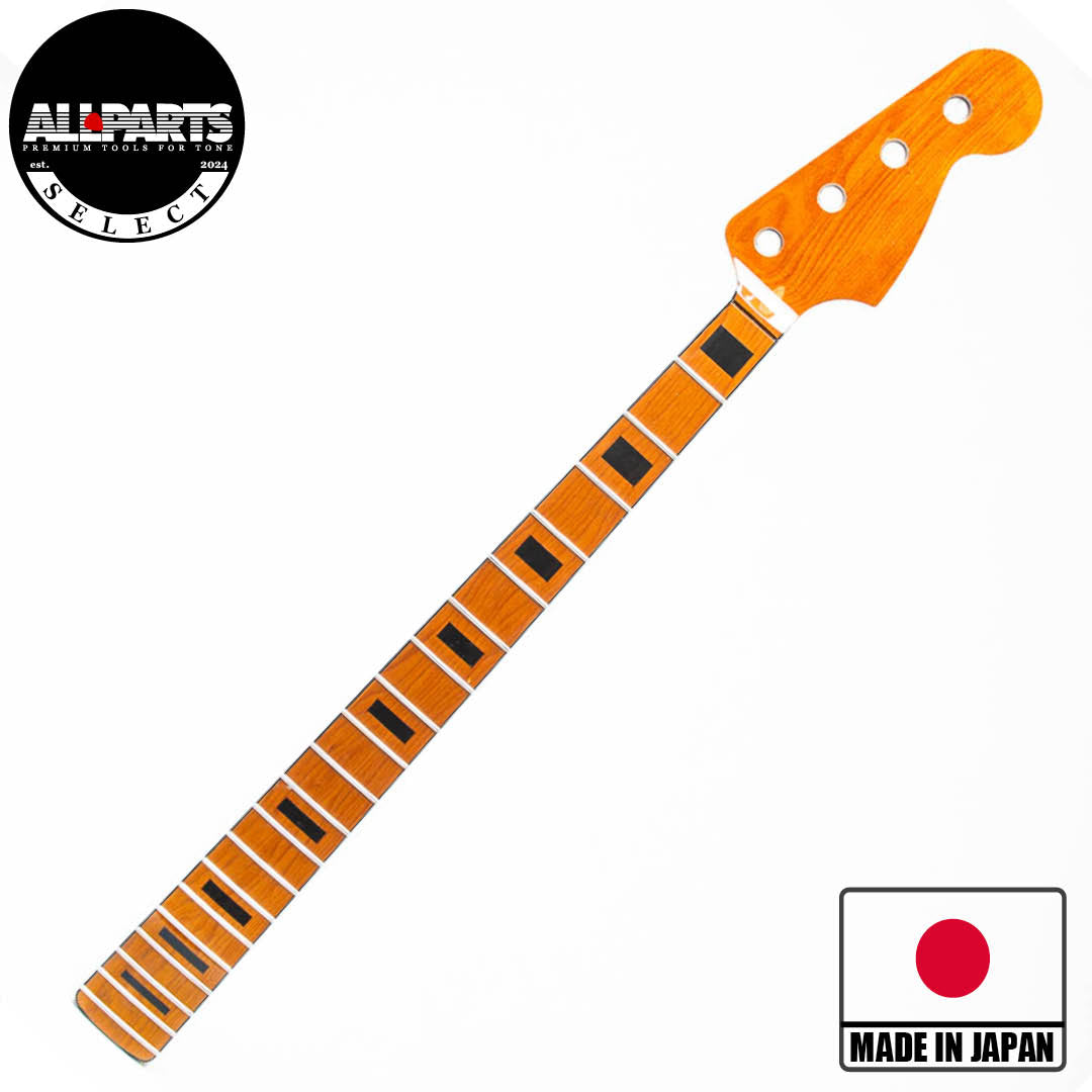 Allparts Select Tribute Series "Tom Sawyer" Roasted Maple Neck for Jazz Bass