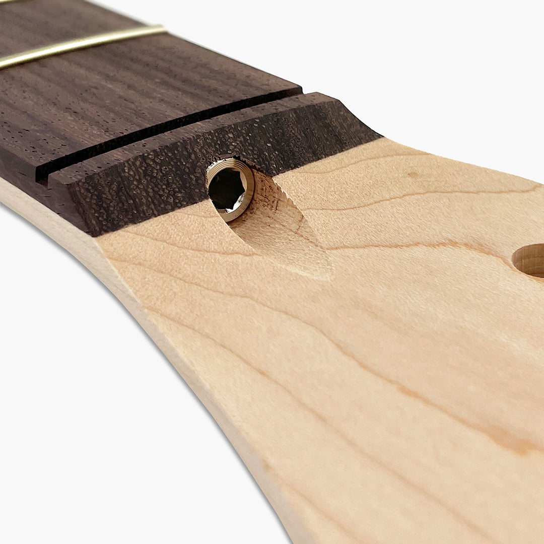 Tele Neck, Maple, Truss Rod At Headstock