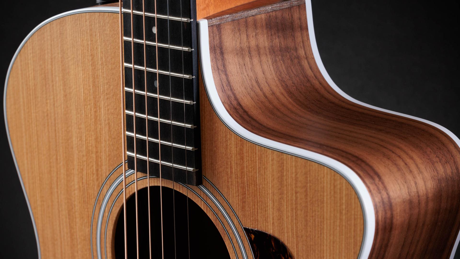 Taylor 214ce Grand Auditorium A/E Guitar - Natural