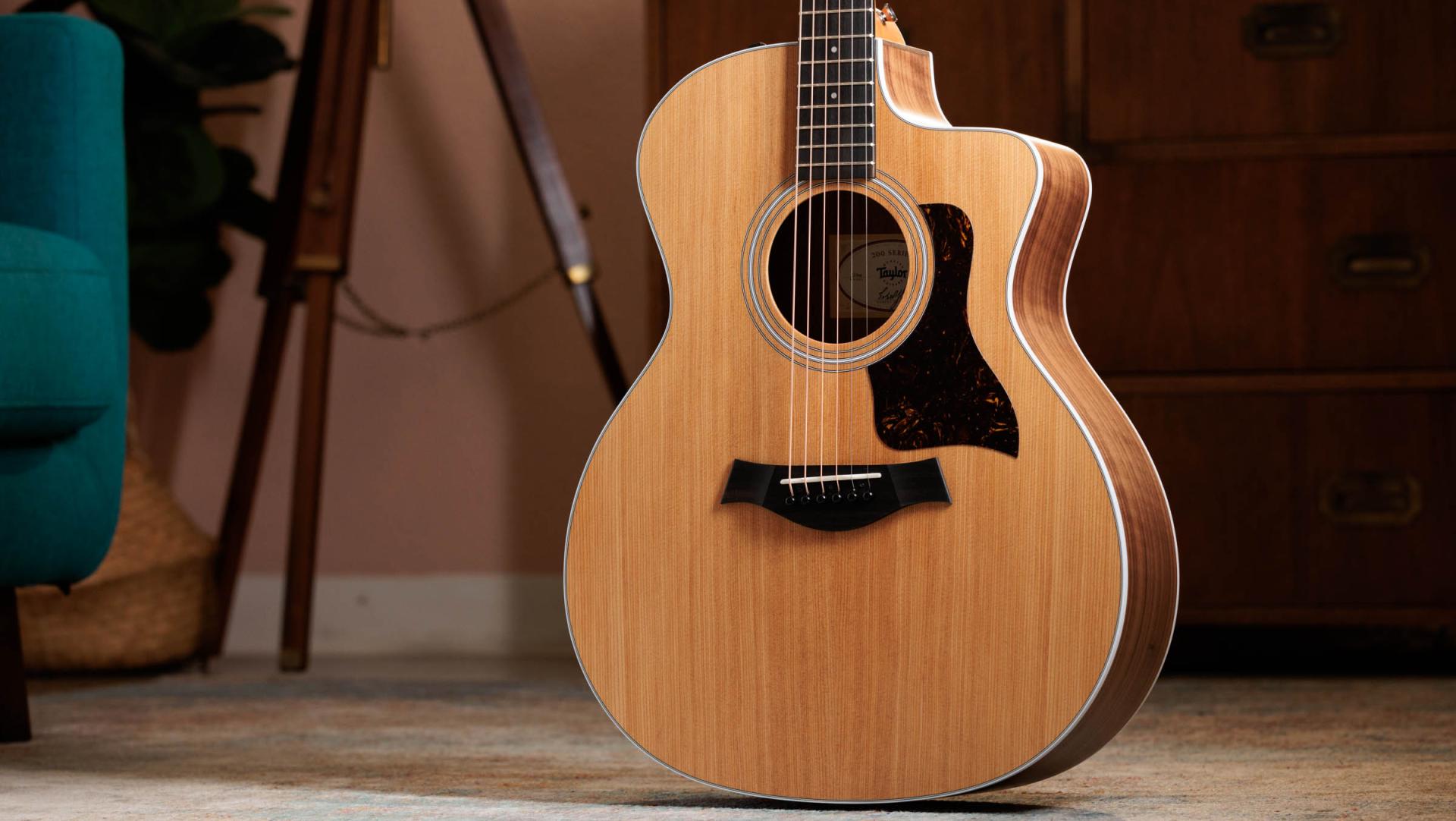 Taylor 214ce Grand Auditorium A/E Guitar - Natural