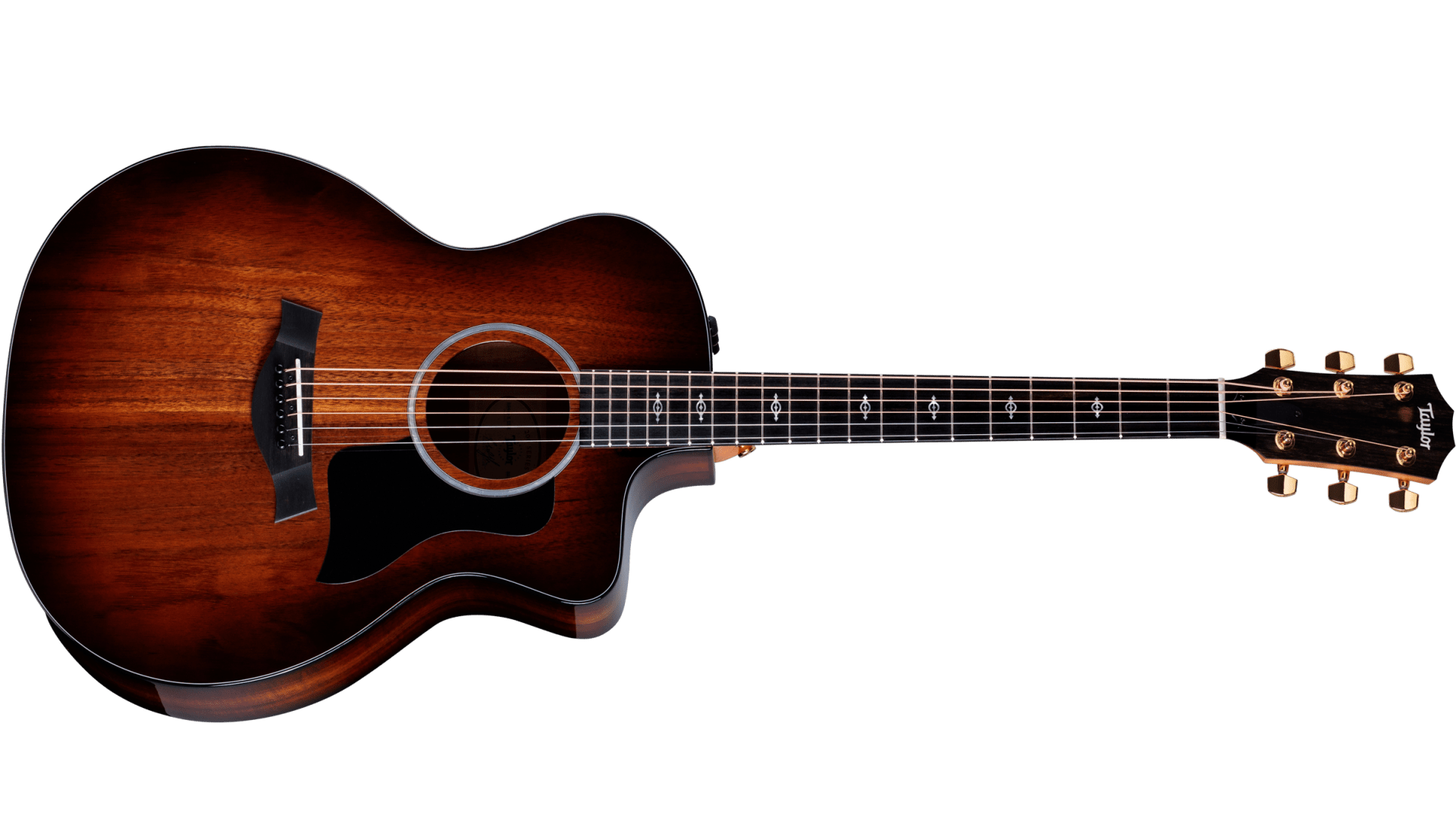 Taylor 224ce-K DLX Grand Auditorium A/E Guitar - Tobacco