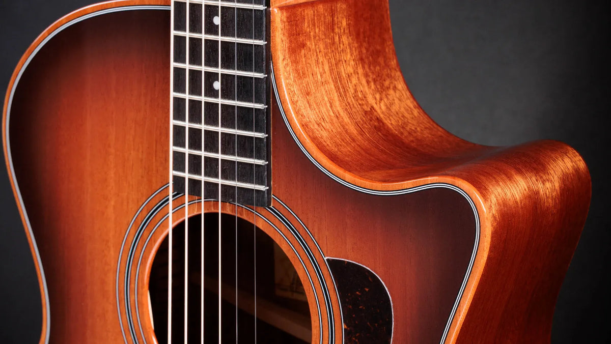 Taylor 324ce Studio Special Edition Acoustic/Electric Guitar, Shaded Edgeburst