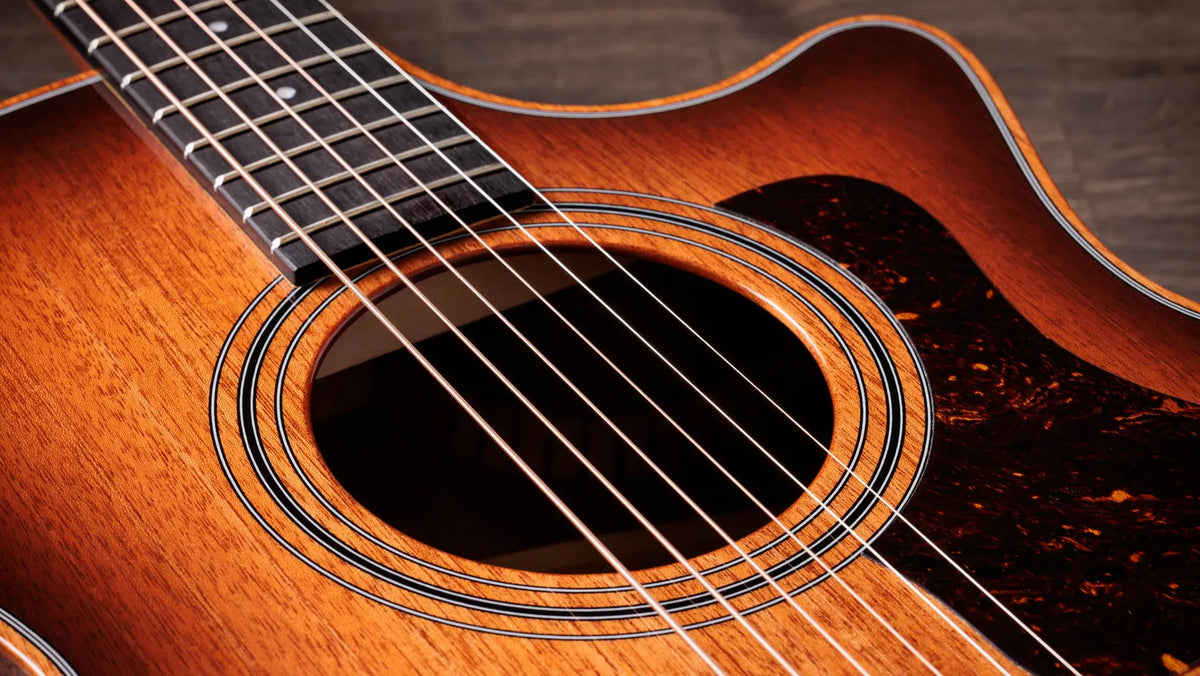 Taylor 324ce Studio Special Edition Acoustic/Electric Guitar, Shaded Edgeburst