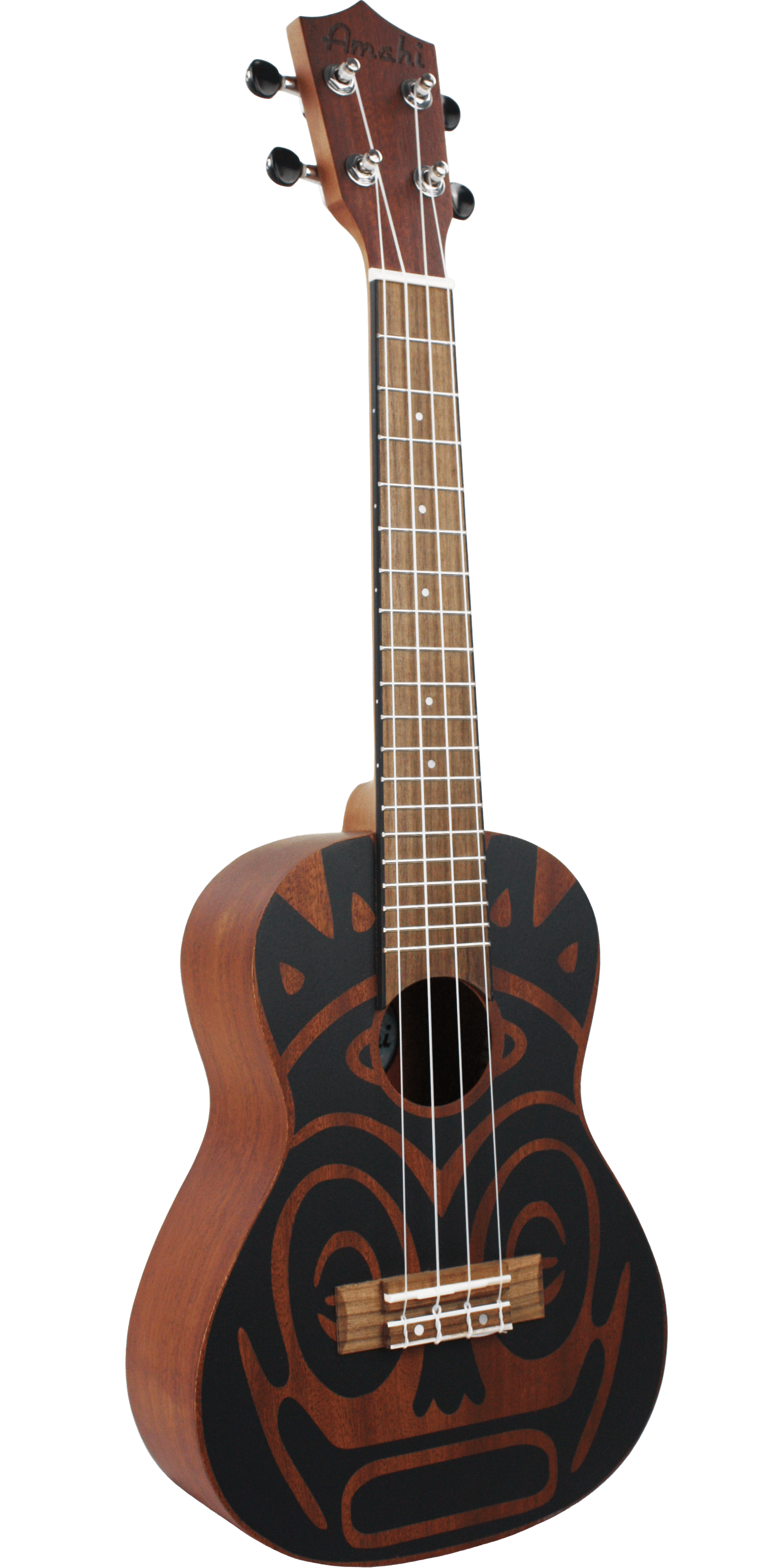 Amahi Mahogany Polynesian Design Concert Ukulele