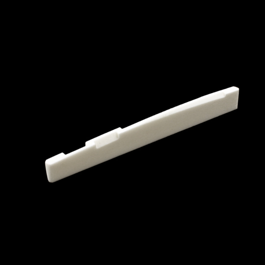 Compensated Bone Saddle for Acoustic Guitar