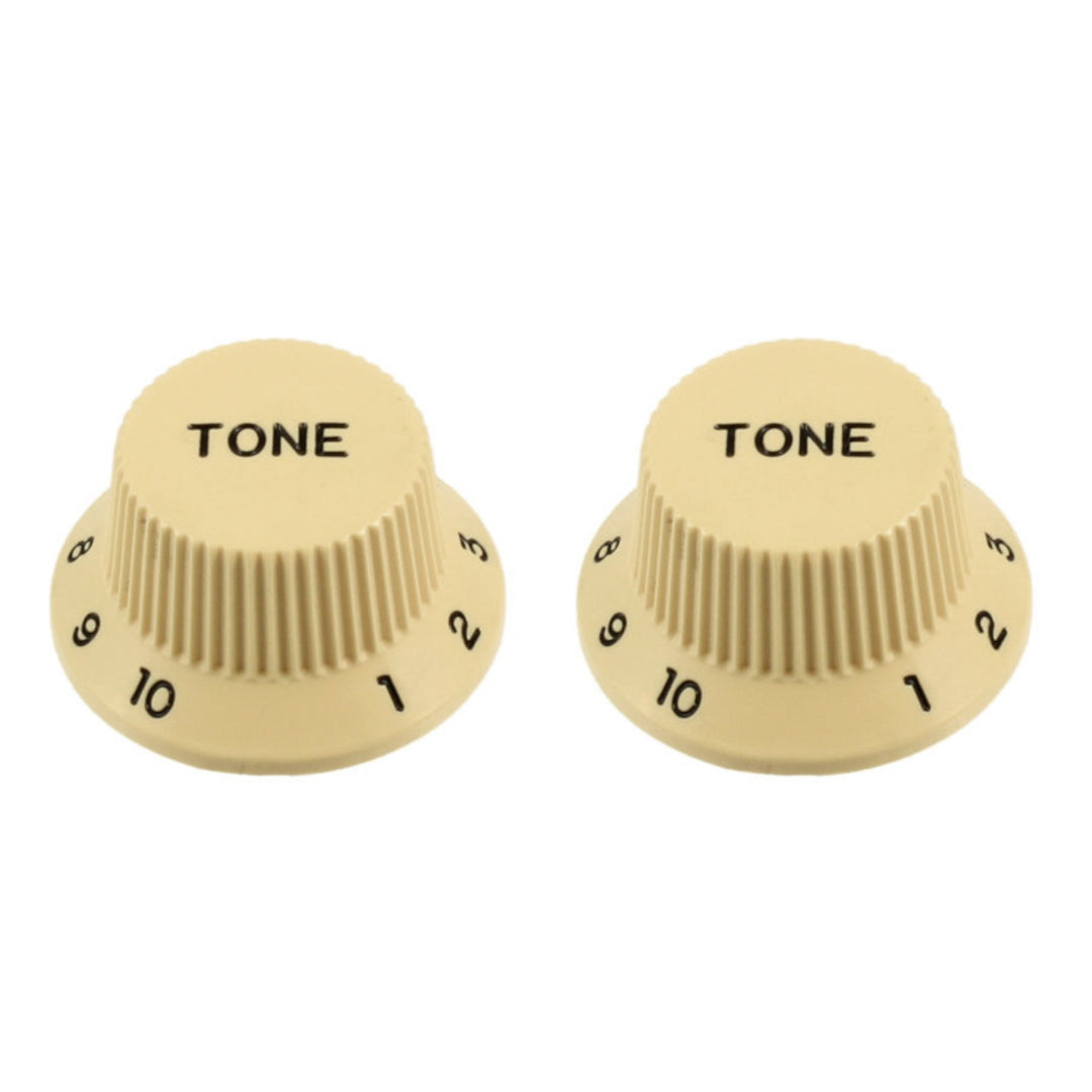 Plastic Tone Knobs (2) for Strat
