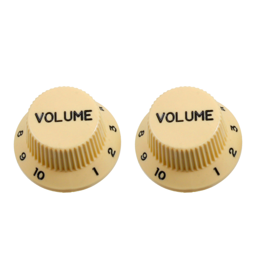 Plastic Volume Knobs (2) for Strat