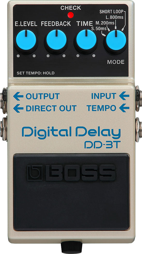 Boss DD-3T Digital Delay Pedal with Tap Tempo