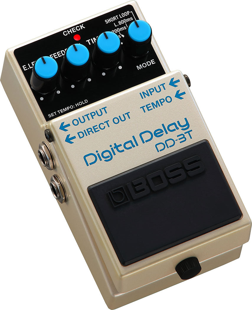 Boss DD-3T Digital Delay Pedal with Tap Tempo