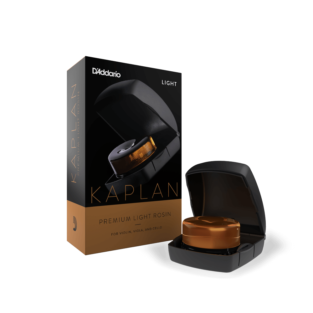 D'Addario Kaplan Premium Light Rosin, with Case