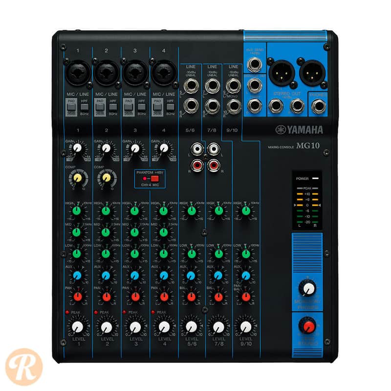 Yamaha MG10 10-Input Stereo Mixer