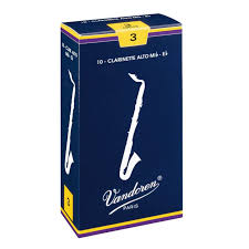 Vandoren Alto Clarinet Traditional Reeds (Box of 10)