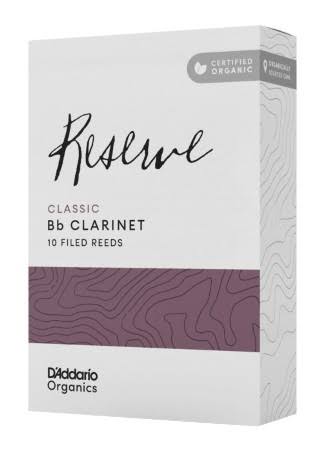 D'Addario Organic Reserve Classic Bb Clarinet Reeds