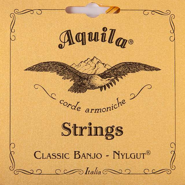 Aquila 1B Nylgut Banjo 5-String Set, Medium Tension, Open G
