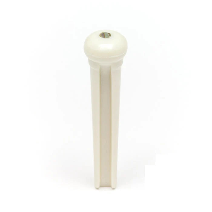 Graph Tech TUSQ Tradtional Bridge Pins 2mm White / Paua Dot (6 Pcs)