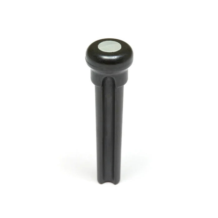 Graph Tech TUSQ Presentation Bridge Pins 4mm Black / M.O.P. Dot (6 Pcs)