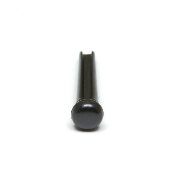 Graph Tech TUSQ Tradtional Bridge Pins Black / No Dot (6 Pcs)