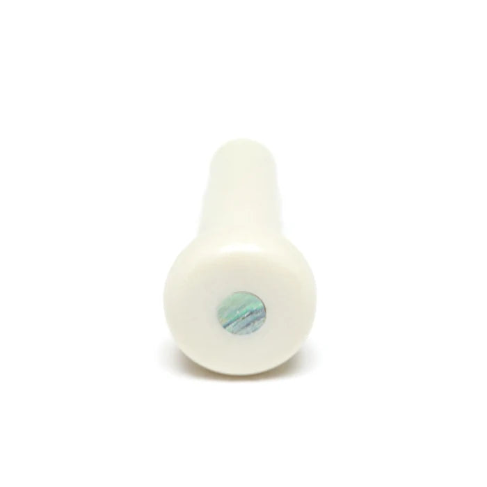 Graph Tech TUSQ End Pin White W / Paua Dot