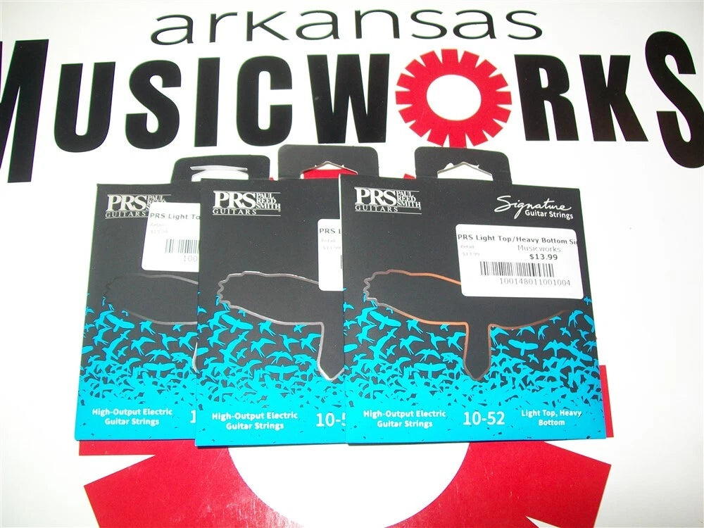 PRS Signature Strings, Light Top/Heavy Bottom, .010-.052