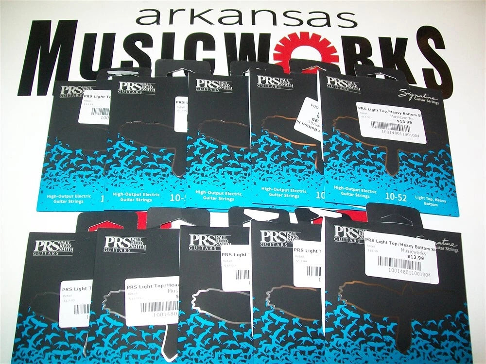 PRS Signature Strings, Light Top/Heavy Bottom, .010-.052