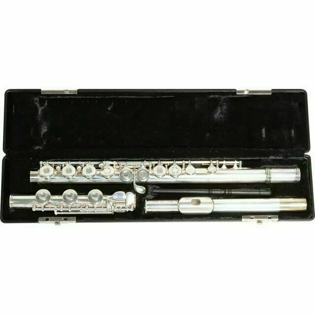 Gemeinhardt 3OB Intermediate Flute, Open Hole, Offset G, B Foot, Silver Plated