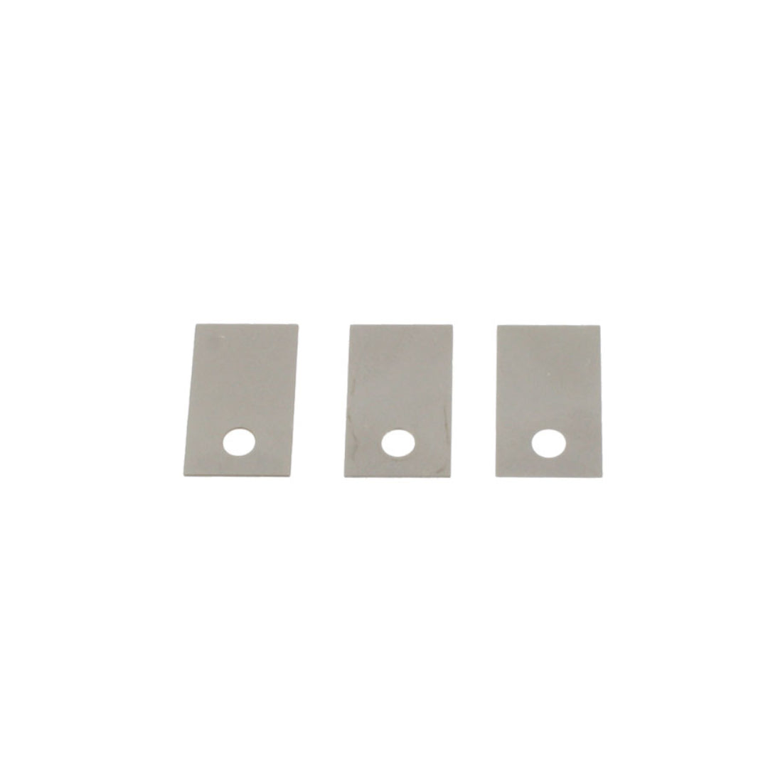 Shims for Locking Saddles (12), Nickel