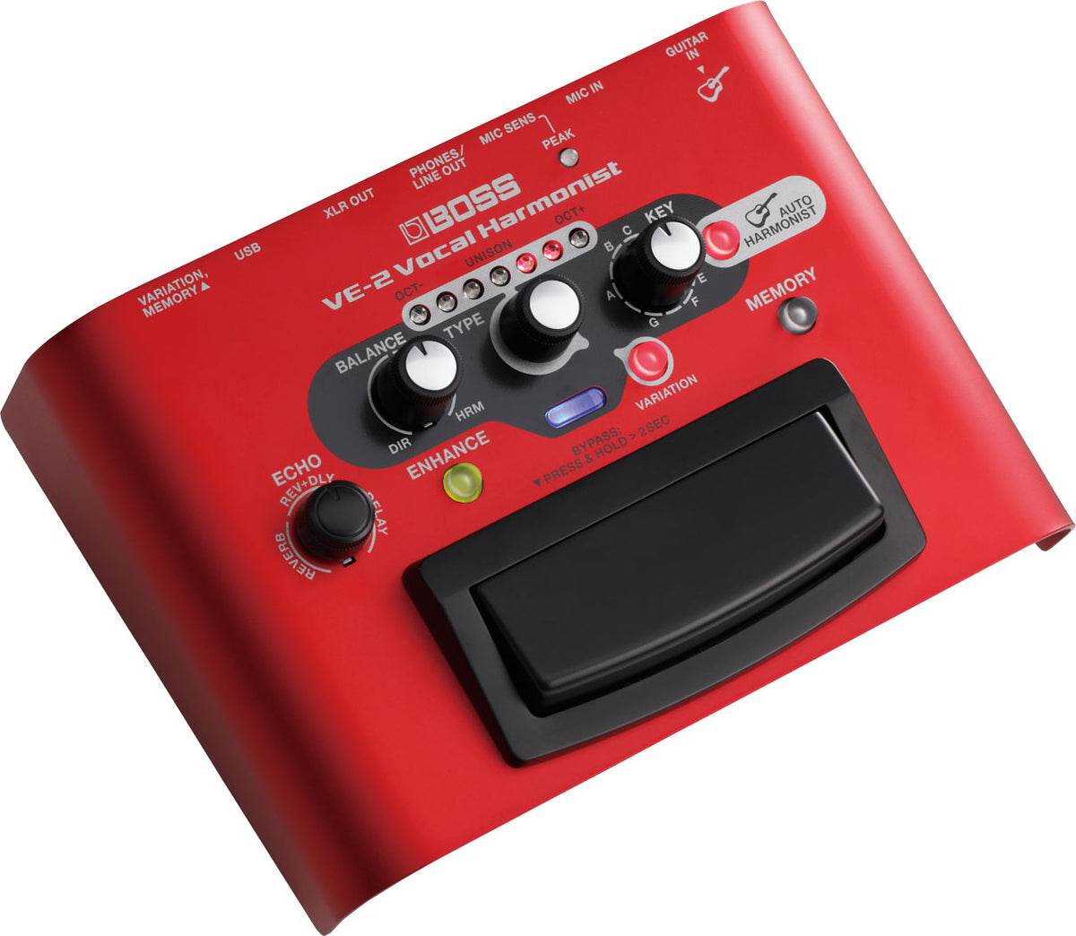 Boss VE-2 Vocal Harmonist Processor