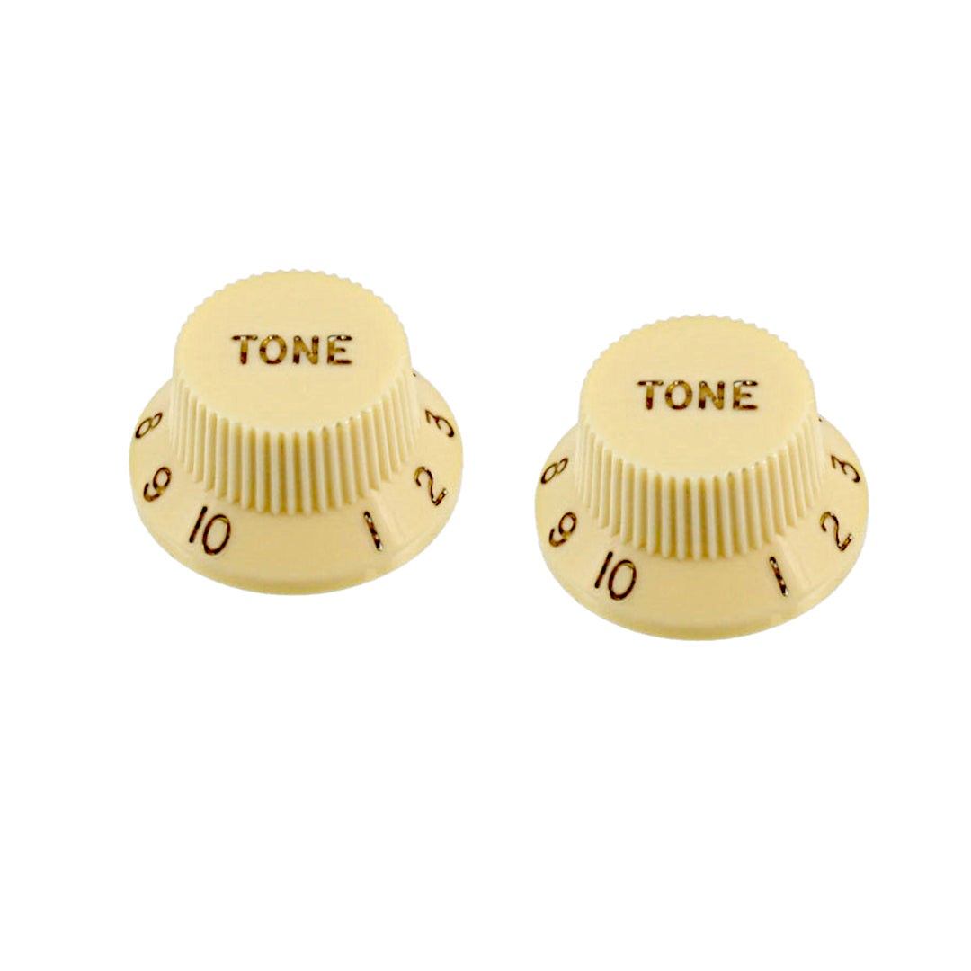 Plastic Tone Knobs (2) for Strat